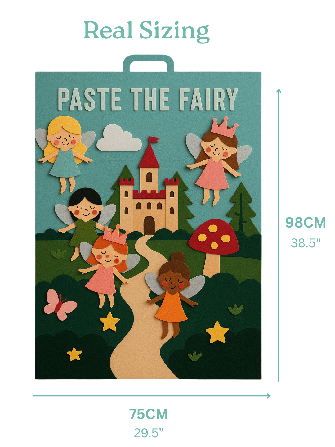 Paste the Fairy Felt Play Board The Playmakers Co.