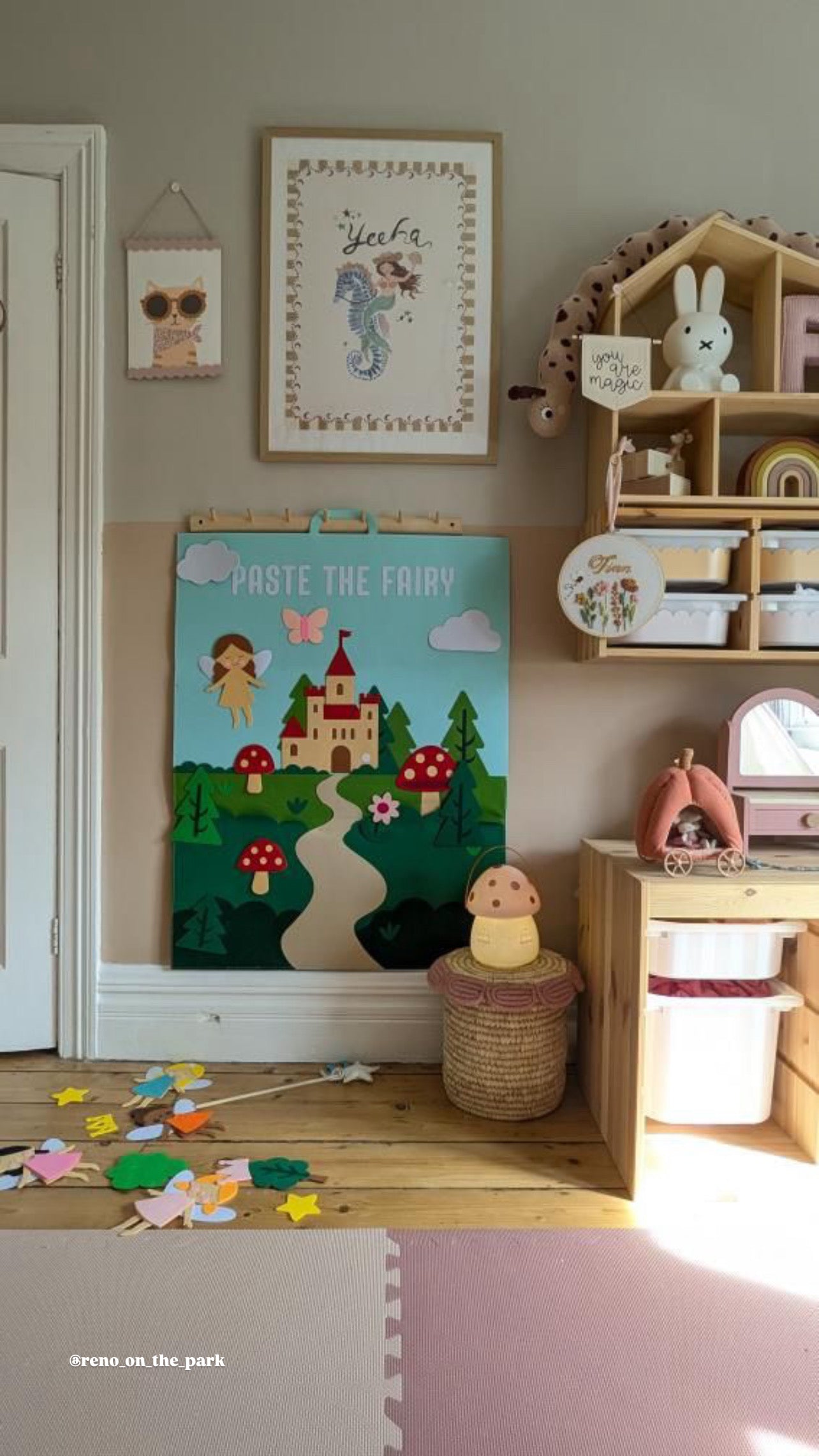 Paste the Fairy Felt Play Board The Playmakers Co.