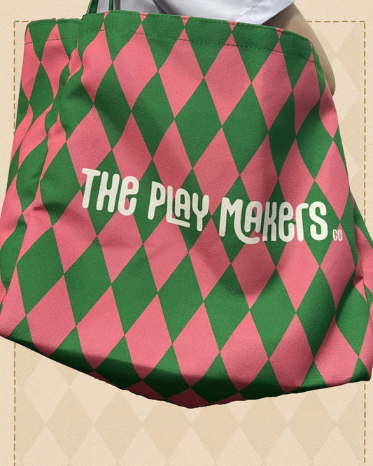 The Playmakers Harlequin Tote bag The Playmakers Co.
