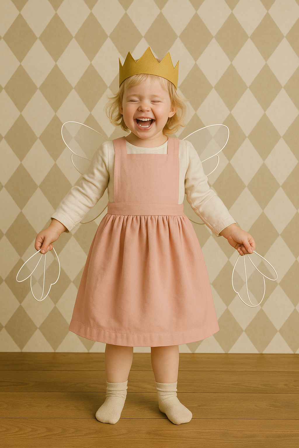 The Fairy Uniform: Linen Apron Girls The Playmakers Co.