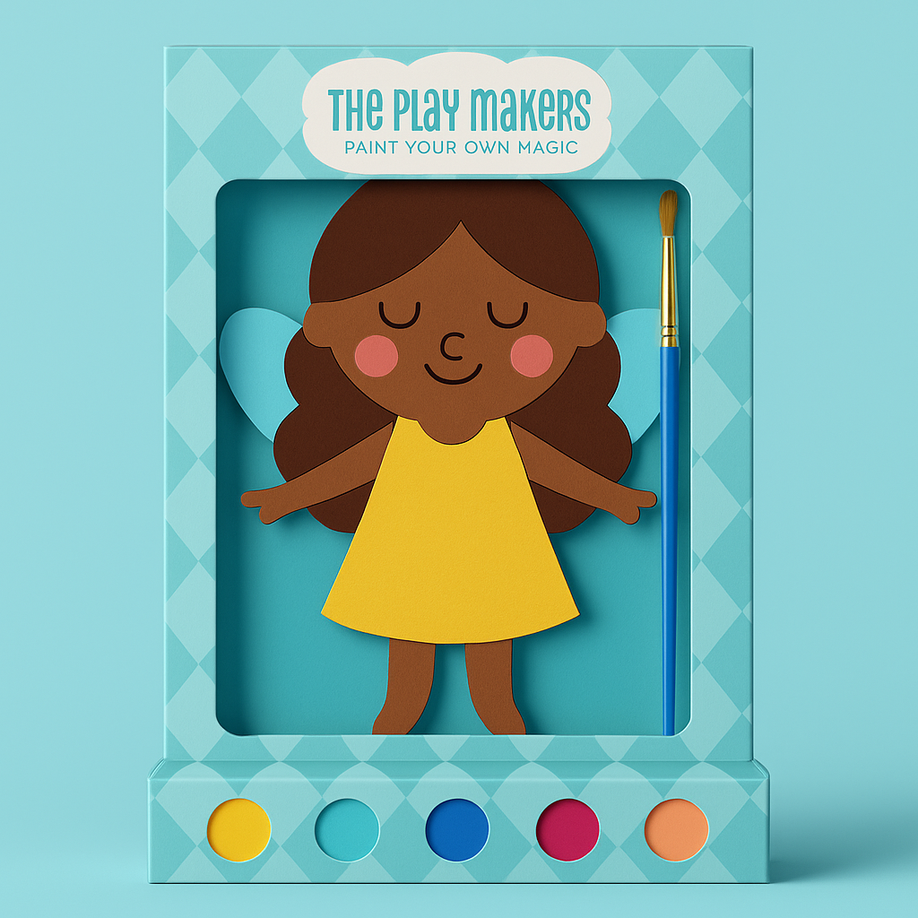 Pre-Order **22cm Paint-Your-Own Fairy Kit – Create Eleonora, Morolake or Magdalena The Playmakers Co.
