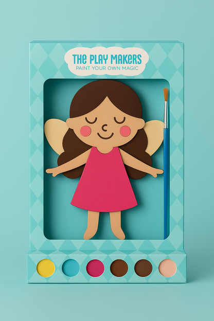 Pre-Order **22cm Paint-Your-Own Fairy Kit – Create Eleonora, Morolake or Magdalena The Playmakers Co.