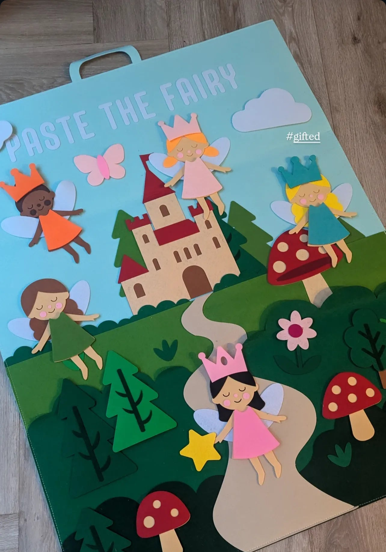 Paste the Fairy™ Felt Board – Magical Dress-Up Activity for Kids The Playmakers Co.