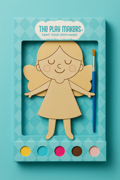 Pre-Order **22cm Paint-Your-Own Fairy Kit – Create Eleonora, Morolake or Magdalena The Playmakers Co.