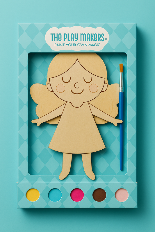 Pre-Order **22cm Paint-Your-Own Fairy Kit – Create Eleonora, Morolake or Magdalena The Playmakers Co.