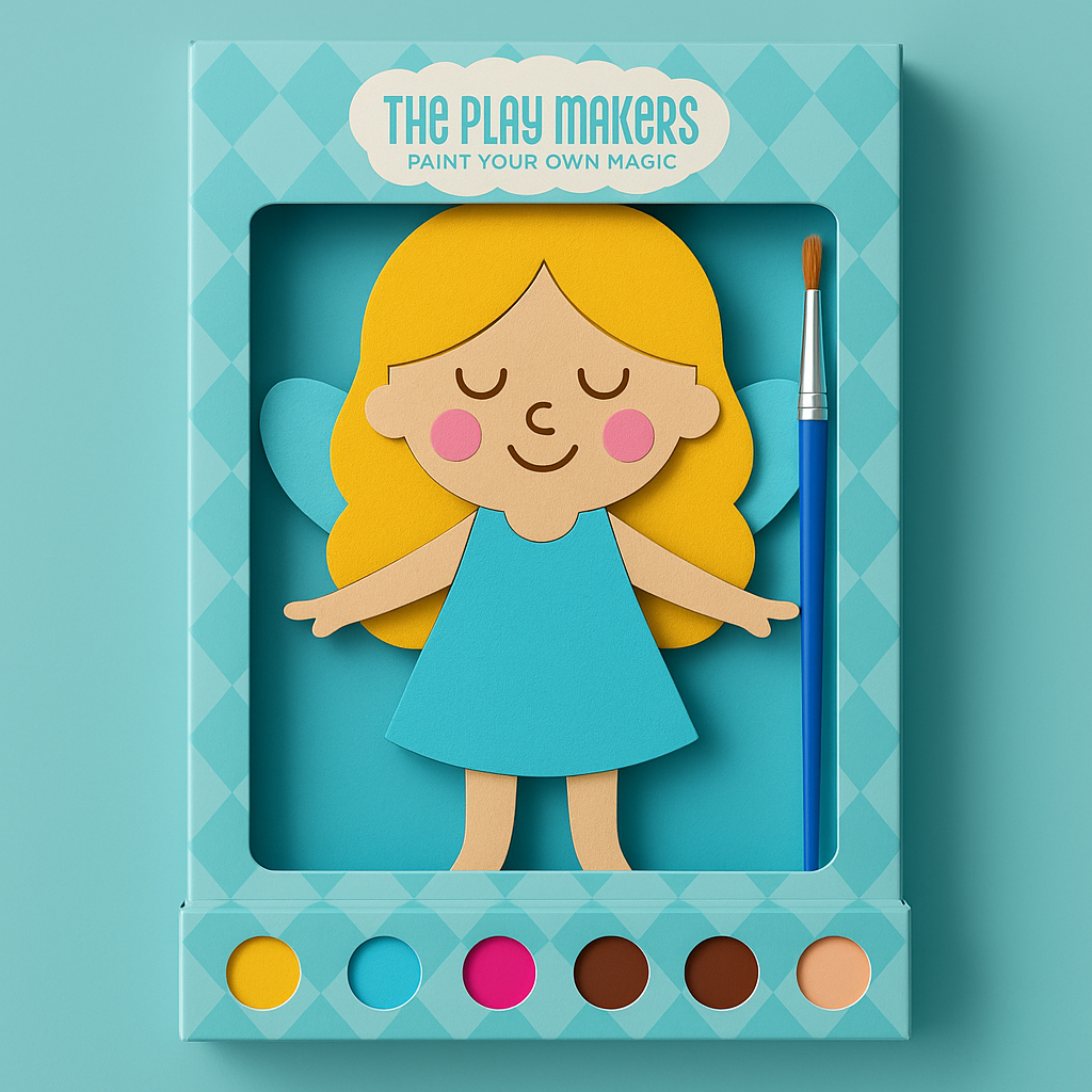 Pre-Order **22cm Paint-Your-Own Fairy Kit – Create Eleonora, Morolake or Magdalena The Playmakers Co.