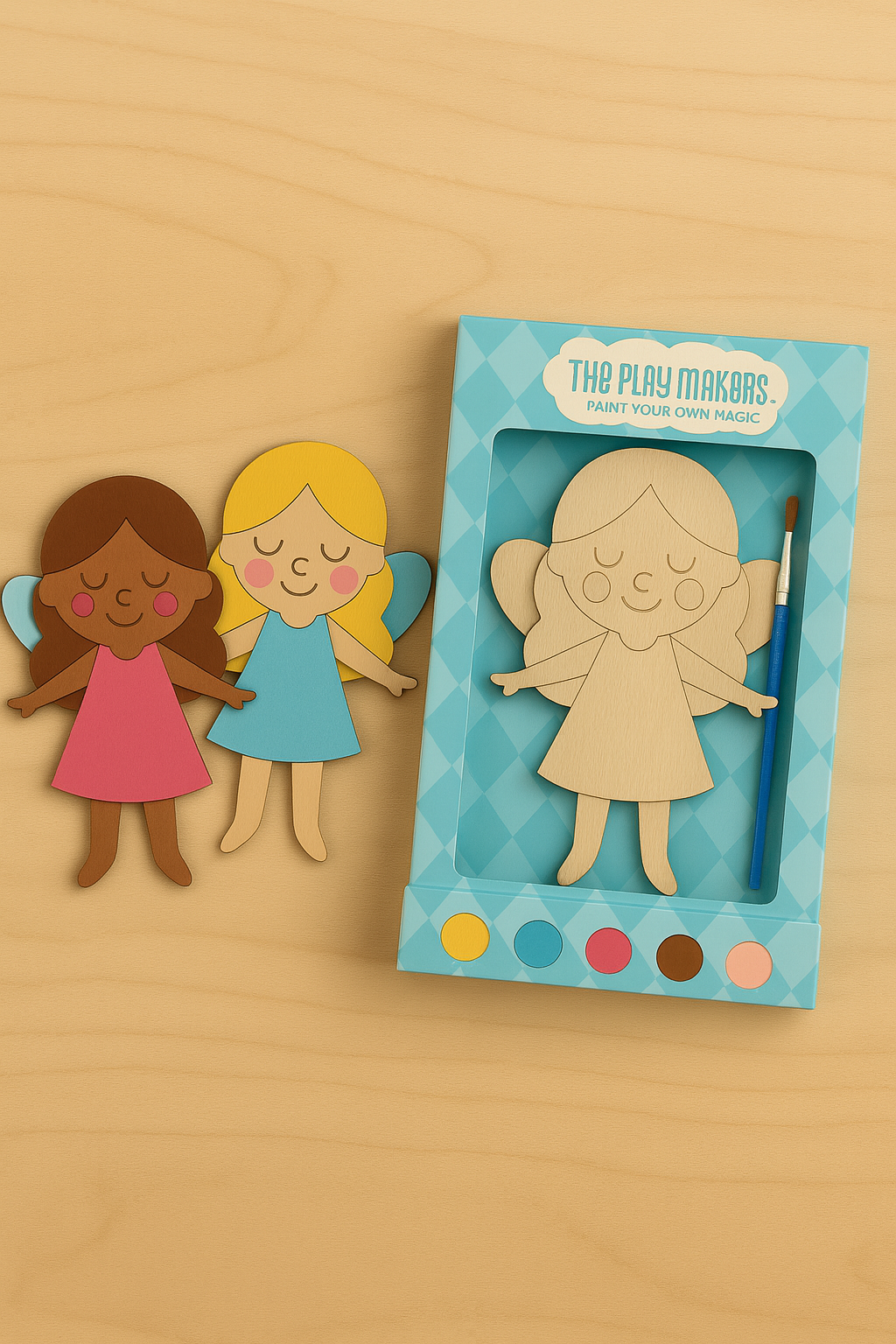 22cm Paint-Your-Own Fairy Kit – Create Eleonora, Morolake or Magdalena The Playmakers Co.