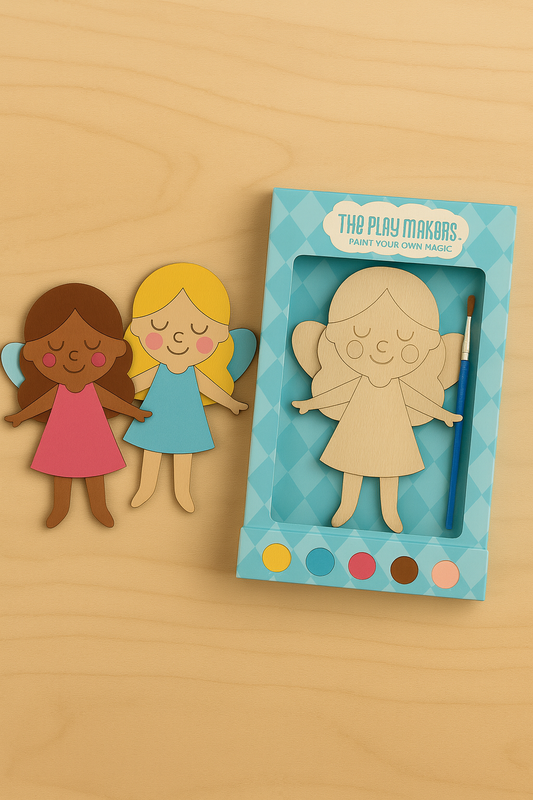22cm Paint-Your-Own Fairy Kit – Create Eleonora, Morolake or Magdalena The Playmakers Co.