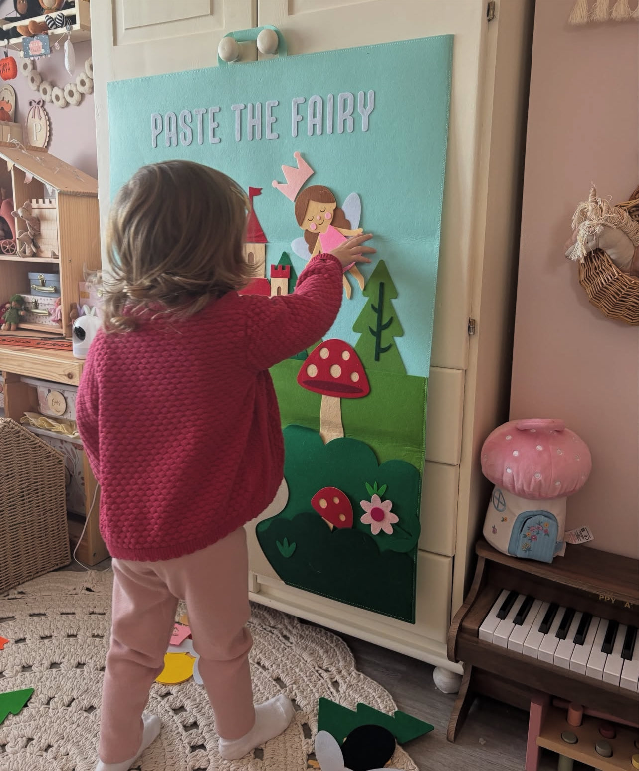 Back In stock: Paste the Fairy Felt Play Board The Playmakers Co.