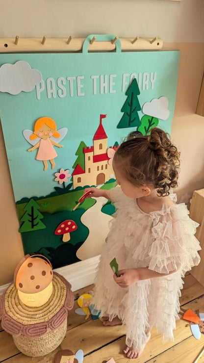 Paste the Fairy™ Felt Board – Magical Dress-Up Activity for Kids The Playmakers Co.
