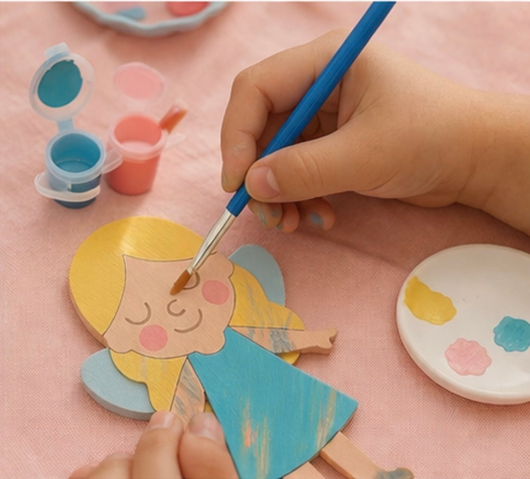 Paint-Your-Own Fairy Kit – 22cm Create any fairy perfect for party favours and stocking fillers The Playmakers Co.