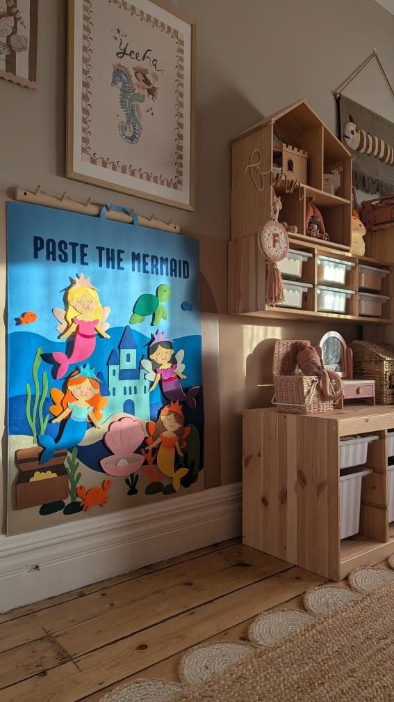 Paste the Fairy™ Felt Board – Magical Dress-Up Activity for Kids The Playmakers Co.