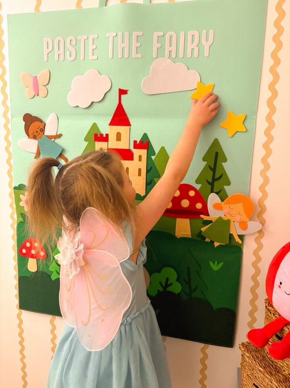 Back In stock: Paste the Fairy Felt Play Board The Playmakers Co.