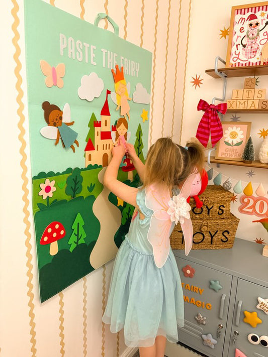 Back In stock: Paste the Fairy Felt Play Board The Playmakers Co.