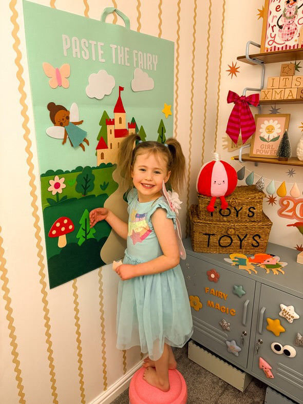 Back In stock: Paste the Fairy Felt Play Board The Playmakers Co.