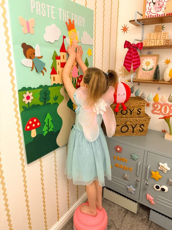 Back In stock: Paste the Fairy Felt Play Board The Playmakers Co.
