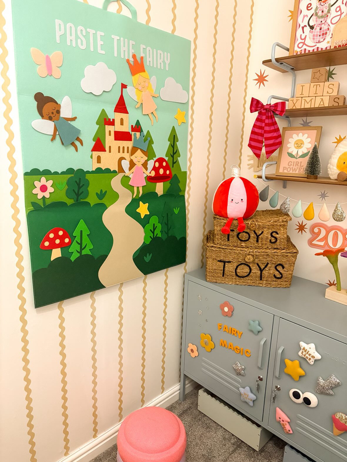 Back In stock: Paste the Fairy Felt Play Board The Playmakers Co.