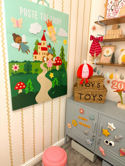 Back In stock: Paste the Fairy Felt Play Board The Playmakers Co.