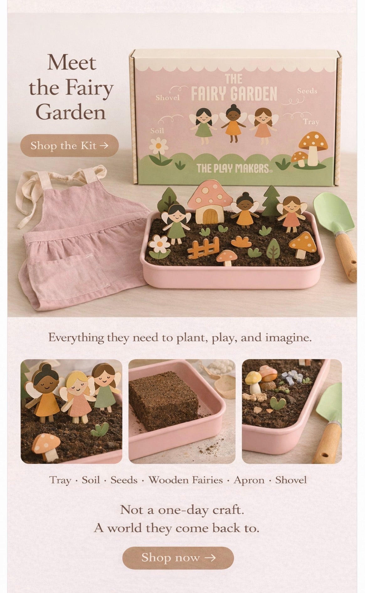 Back in stock: The Fairy Garden Box – The Playmakers Co.