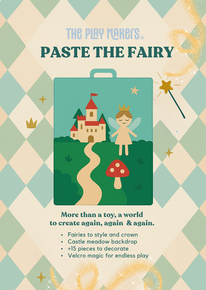 Paste the Fairy Felt Play Board The Playmakers Co.