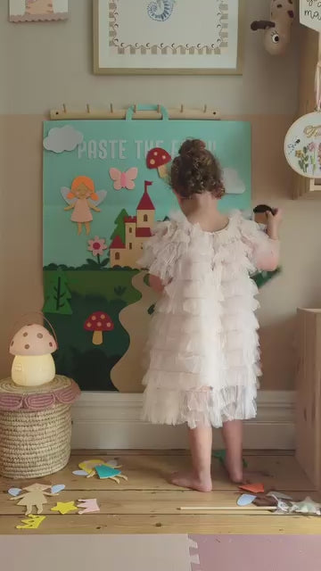 Paste the Fairy Felt Play Board