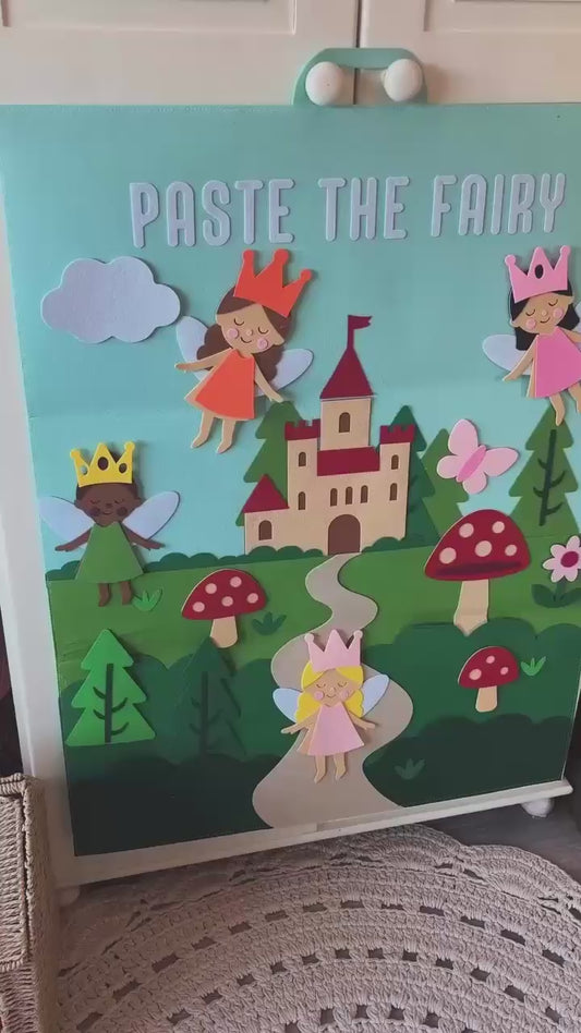 Paste the Fairy™ Felt Board – Magical Dress-Up Activity for Kids